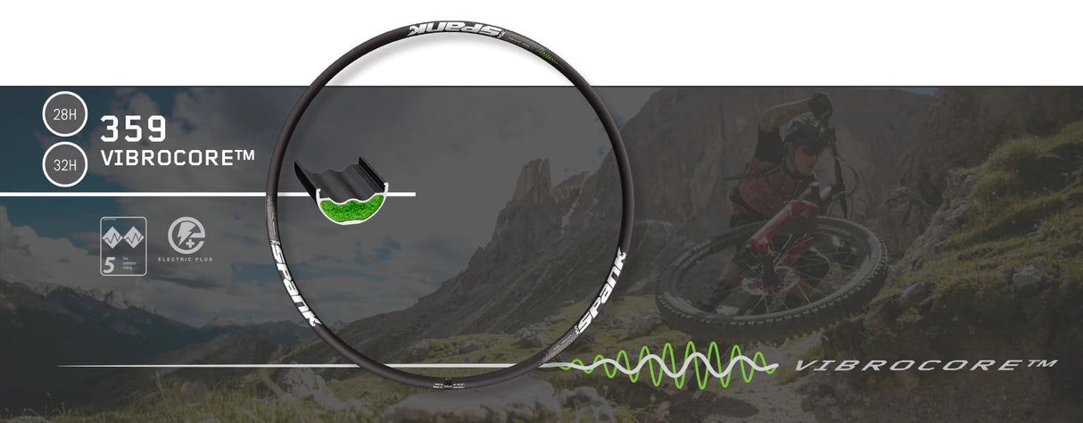 Llanta SPANK 359 Negro