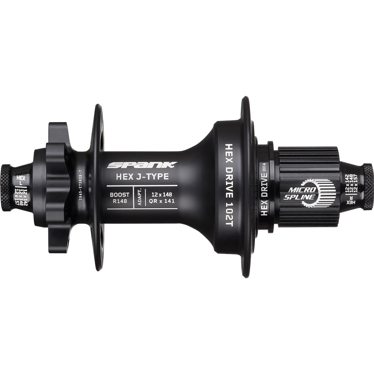 Maza Spank Trasera HEX DRIVE 102T J-Type Boost R148