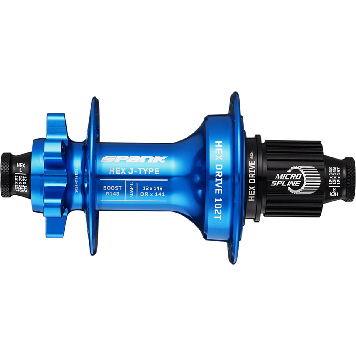 Maza Spank Trasera HEX J-TYPE Boost R148 HG E-Plus Hub