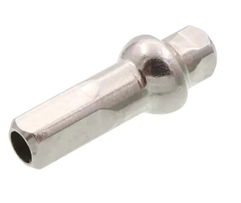 Sapim Niple Double Squere Polyax bronce 14g/16mm plateado