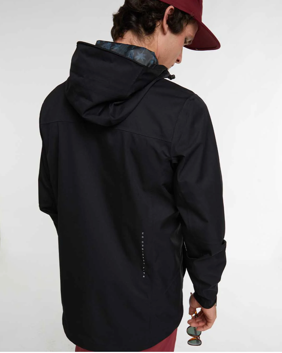 Mens Rain Jacket | Black