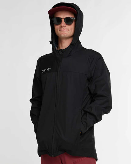 Mens Rain Jacket | Black