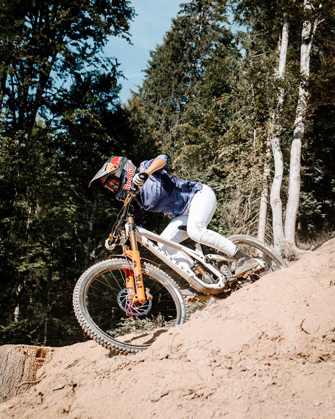 WOMENS GRAVITY JERSEY | PURPLE RAIN