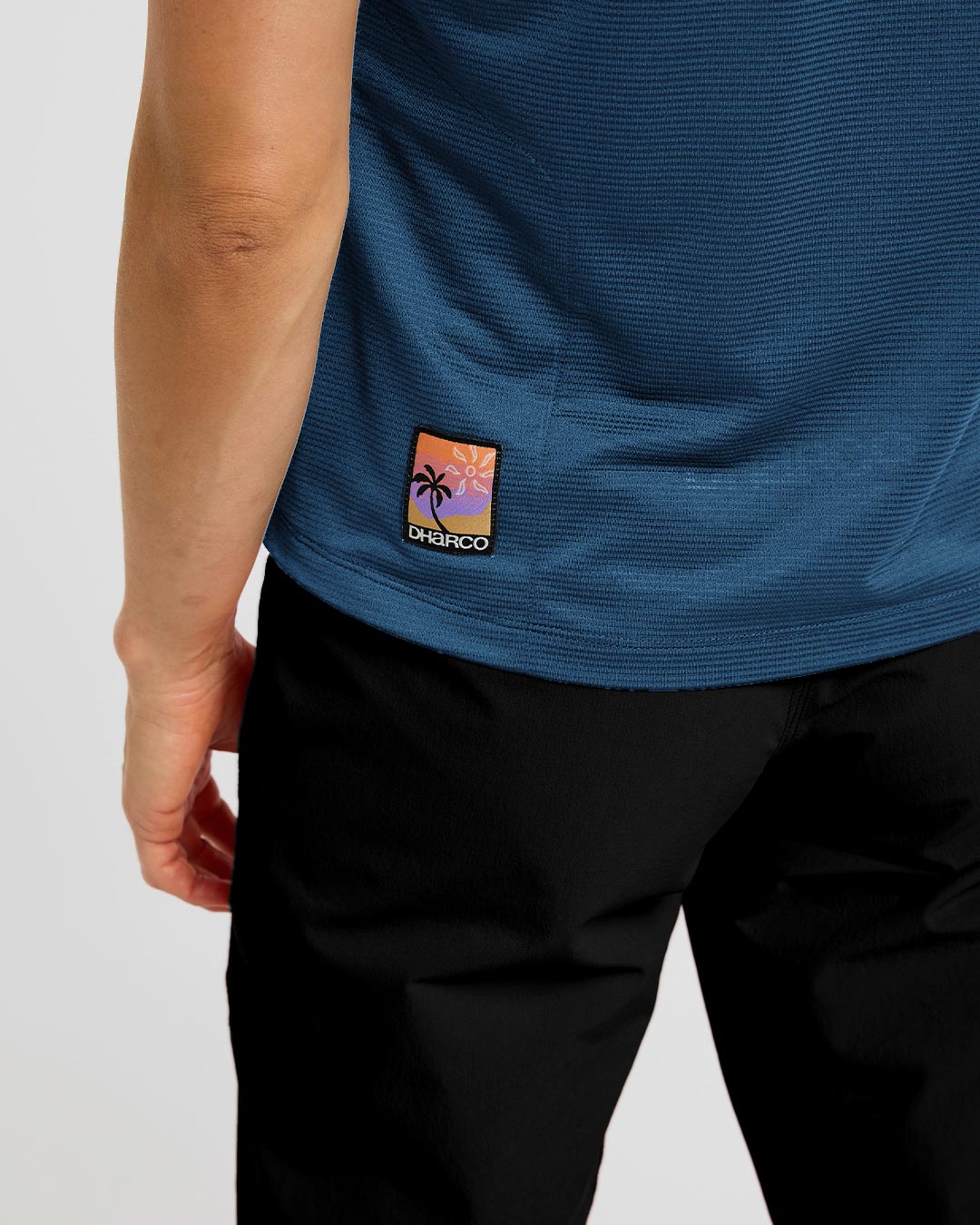 Jersey de manga corta Ather para mujer | Azul marroquí