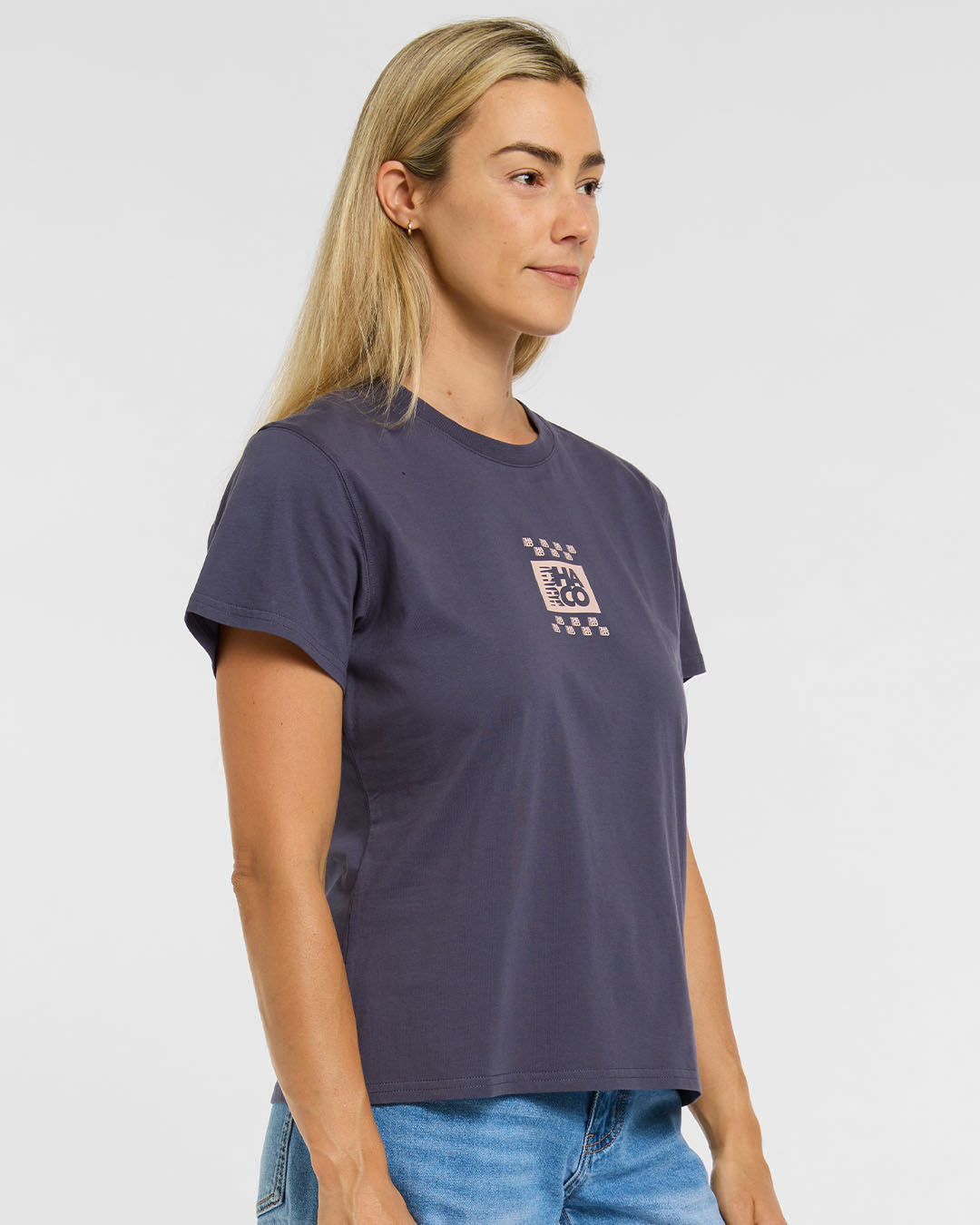 Camiseta de algodón para mujer | Checkmate