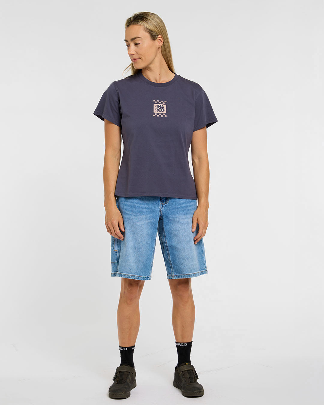 Camiseta de algodón para mujer | Checkmate