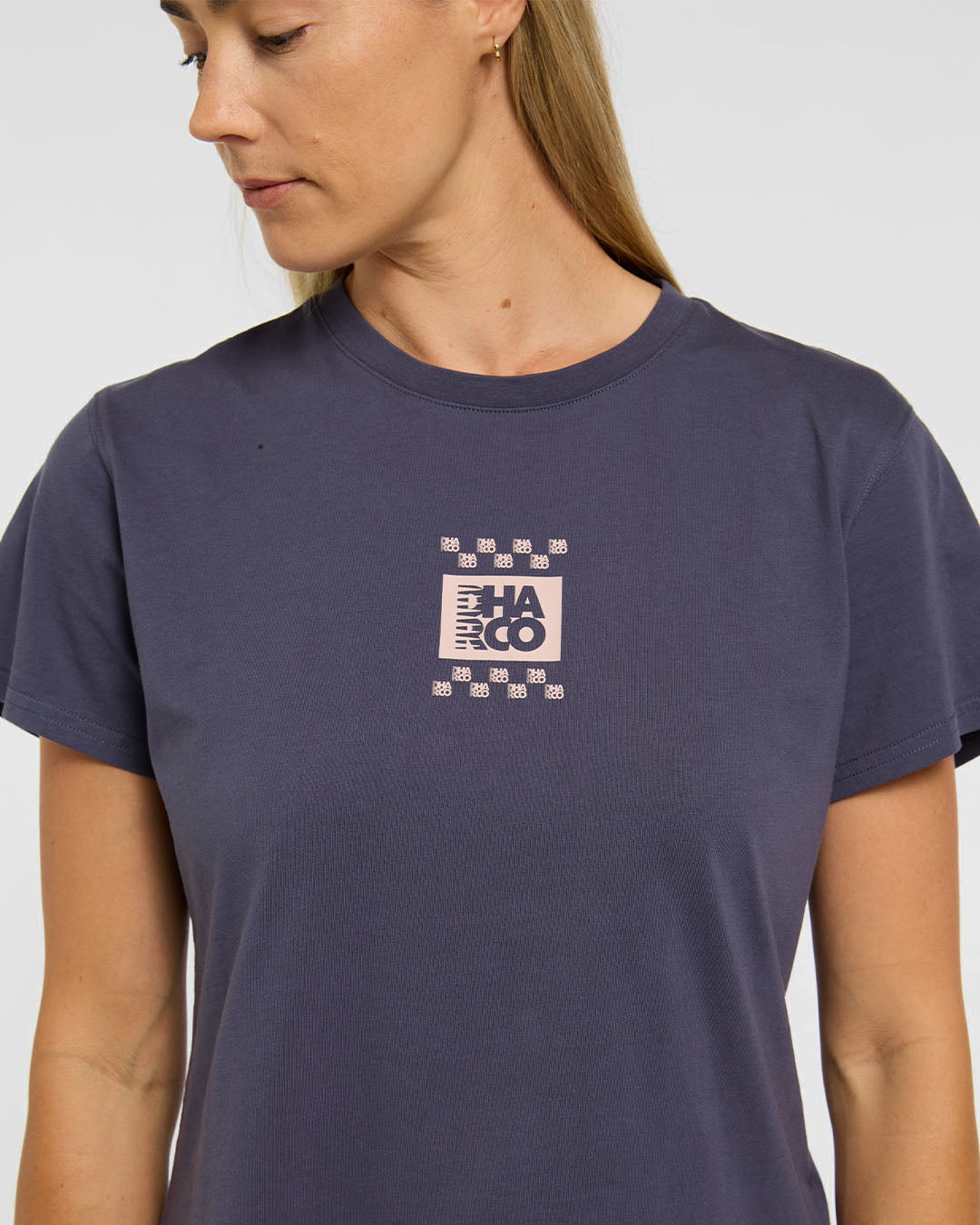 Camiseta de algodón para mujer | Checkmate