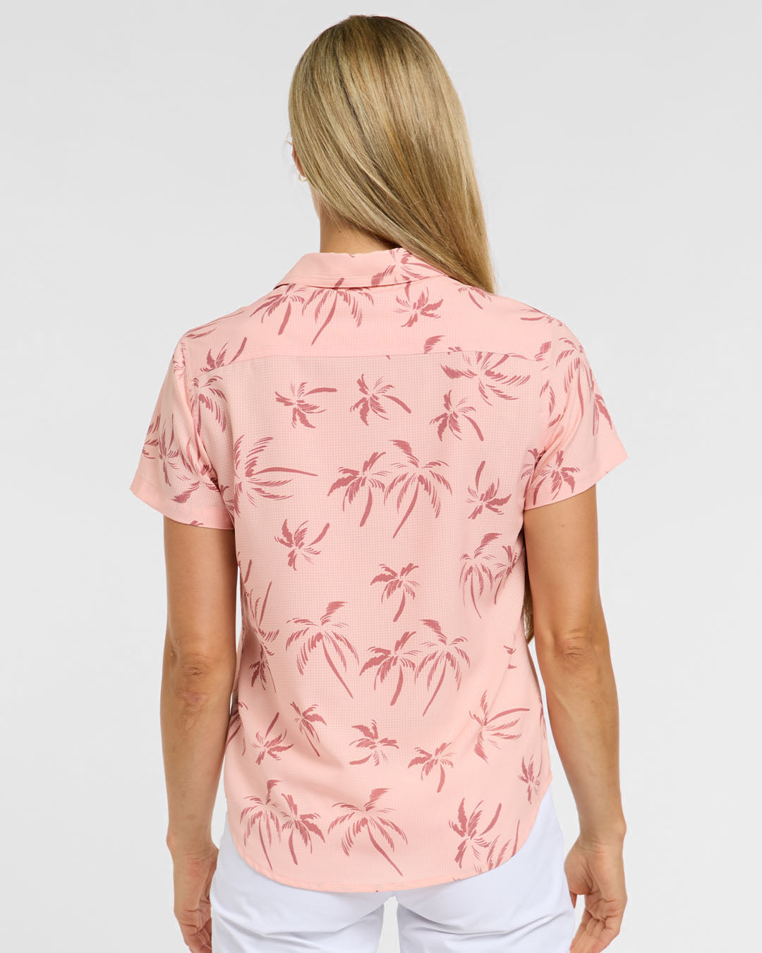 Camisa de fiesta tecnológica para mujer | Pink Palm
