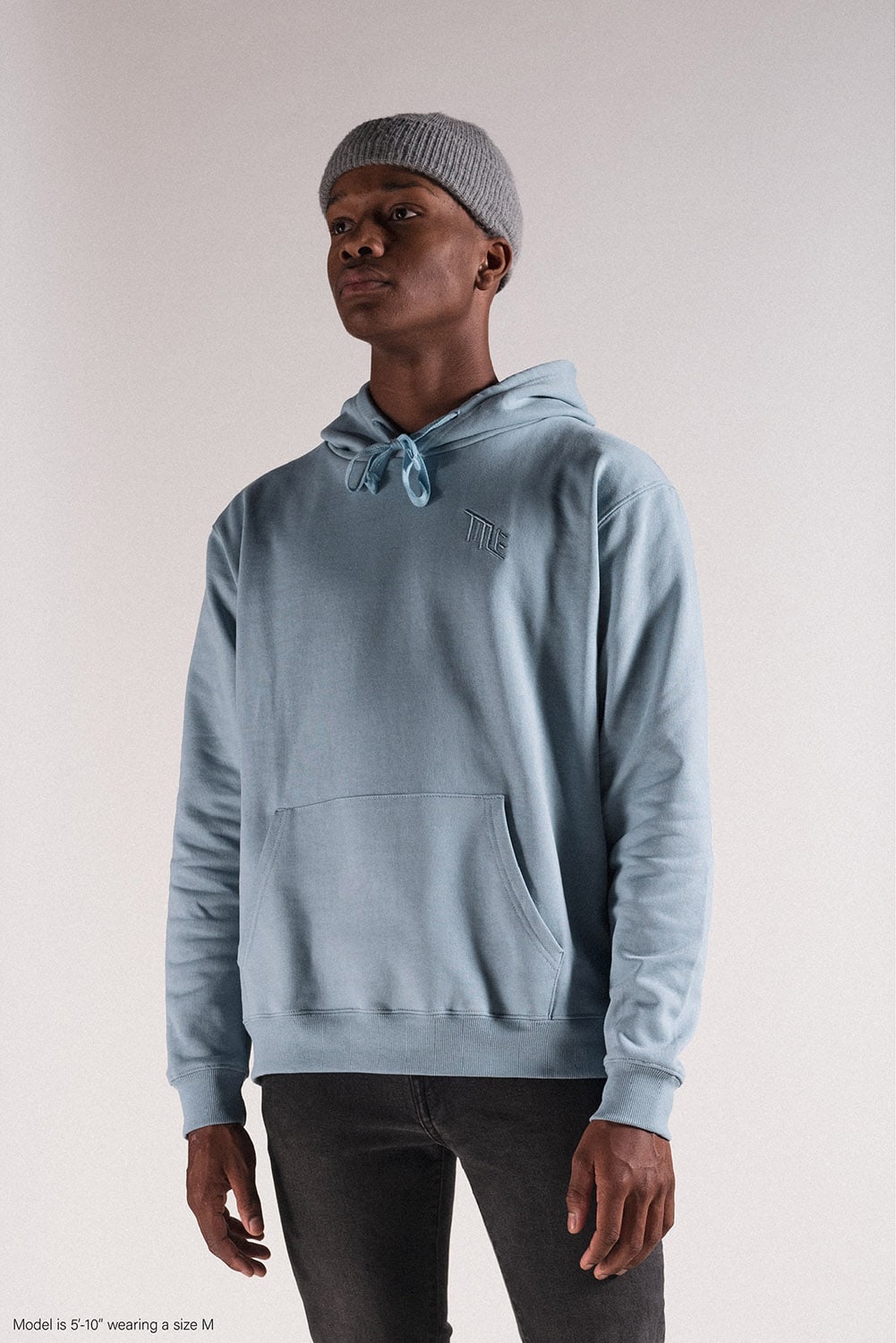 Poleron Hoodie TITLE - Azul