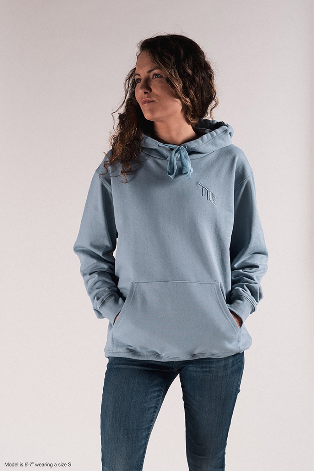 Poleron Hoodie TITLE - Azul