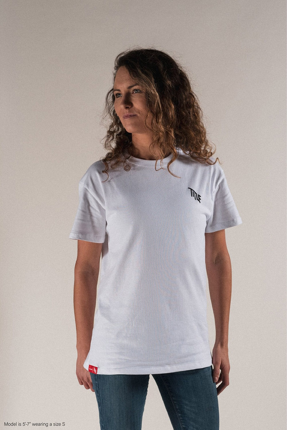 Polera TITLE - Blanca