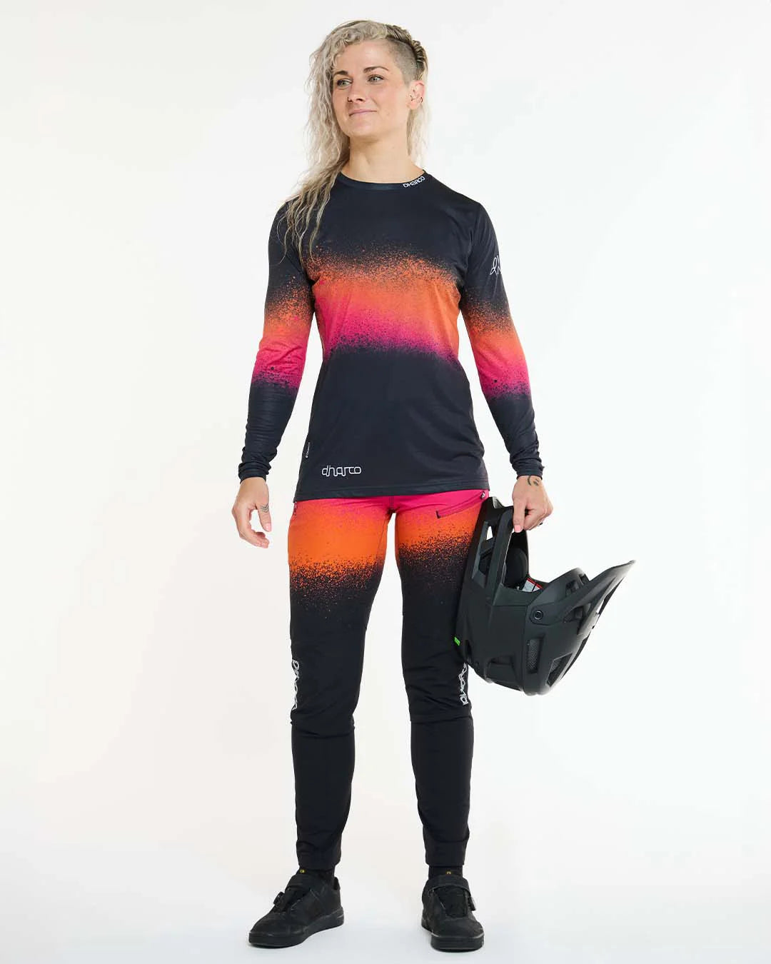 Womens Race Jersey | Black Snake