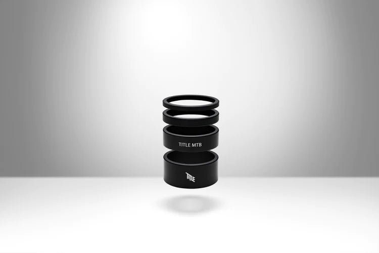 Kit espaciador de dirección aluminio TITLE