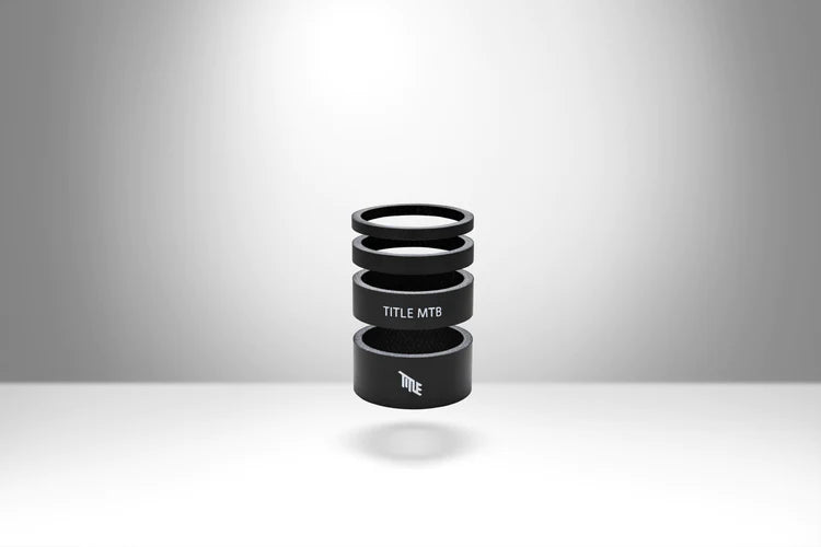 Kit espaciador de dirección aluminio TITLE