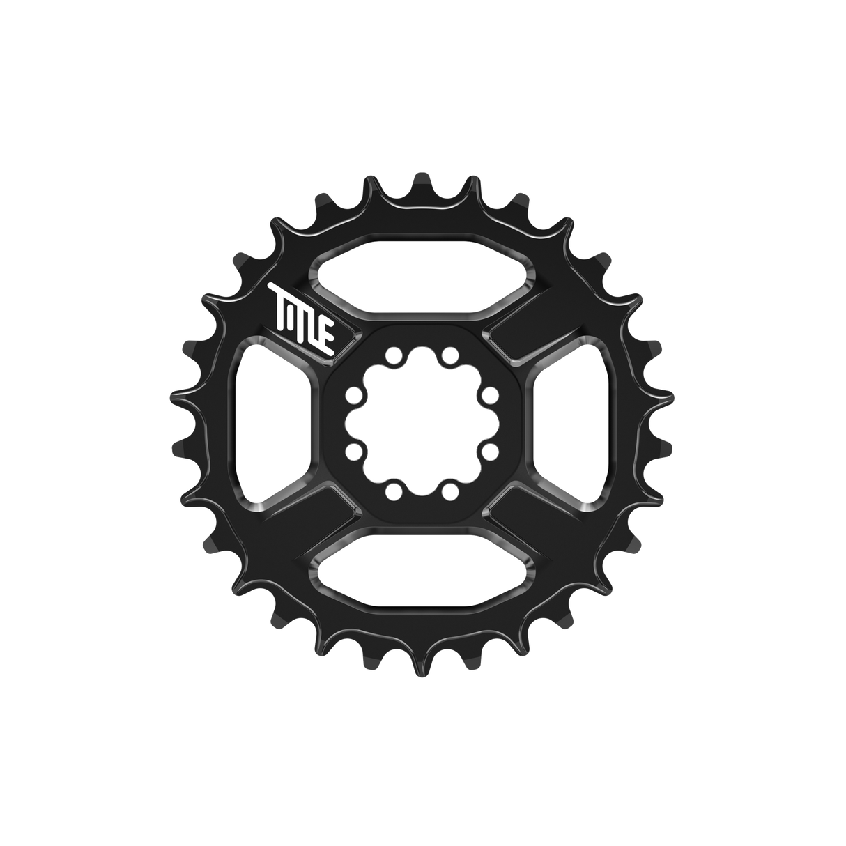 Plato Title CR1 8-Bolt de aluminio 7075 T6