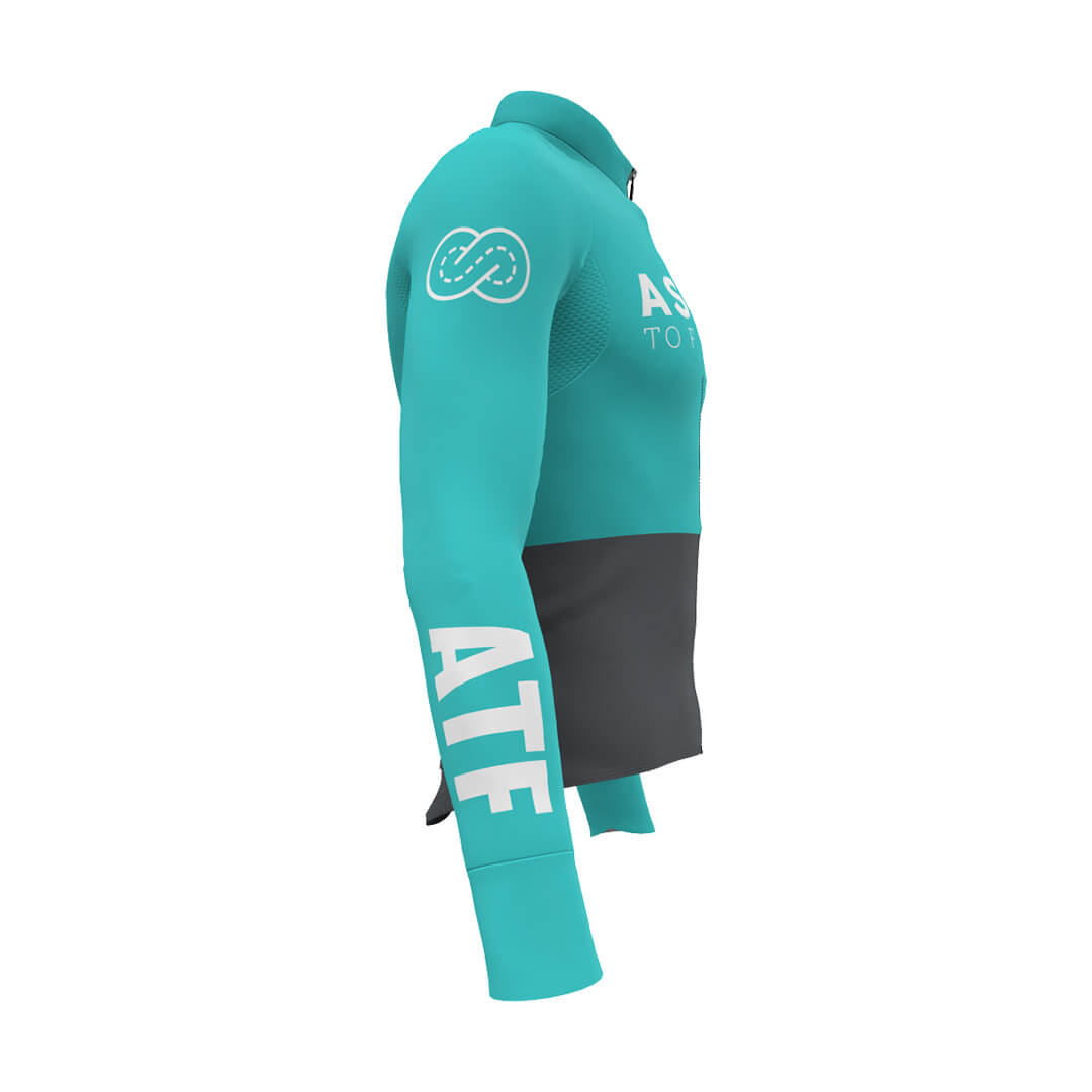 Maillot Manga Larga Slopline La Colma Assault to Freedom - Flag Gris