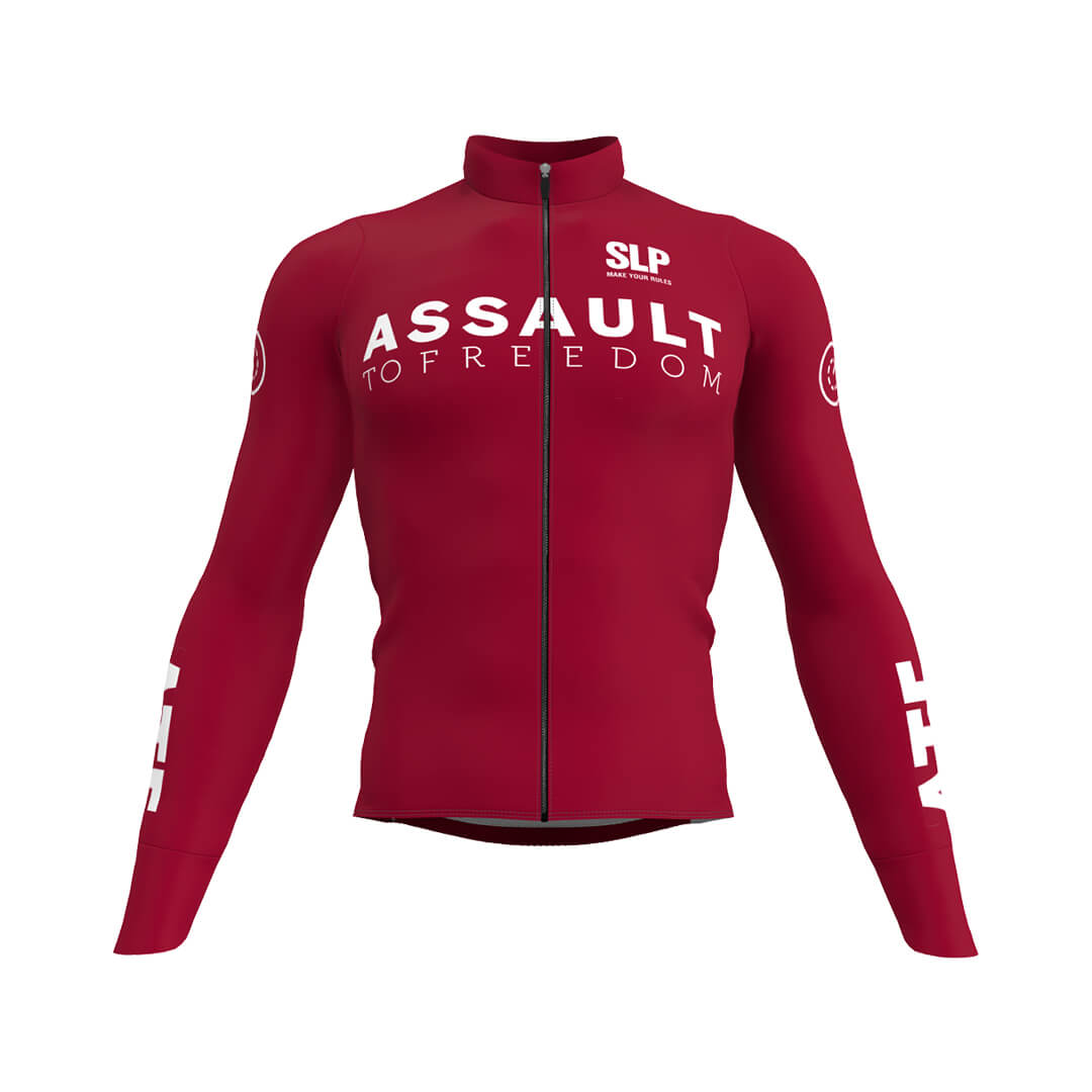 Maillot Manga Larga Slopline La Colma Assault to Freedom - Rojo
