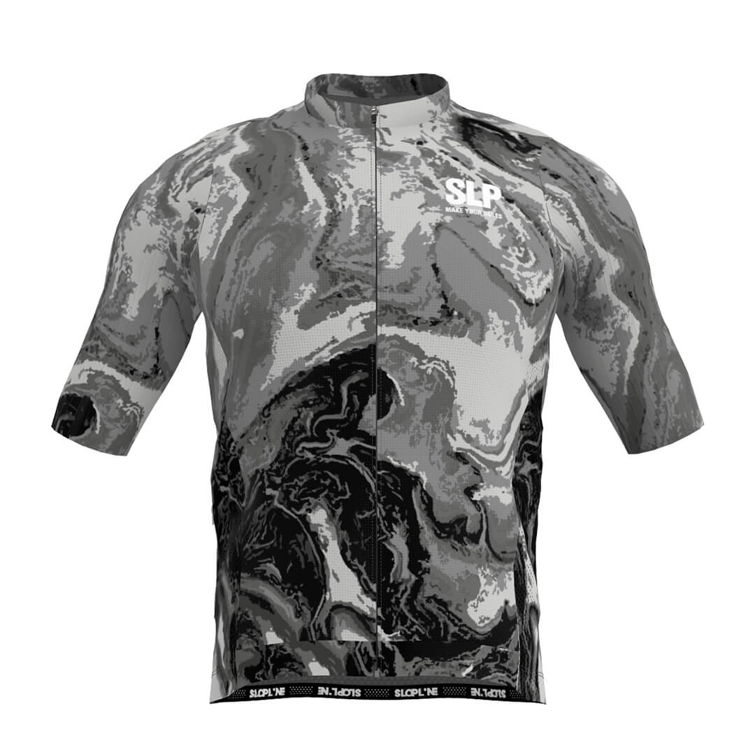 Maillot Manga Corta Slopline Piuma - Twister Negro