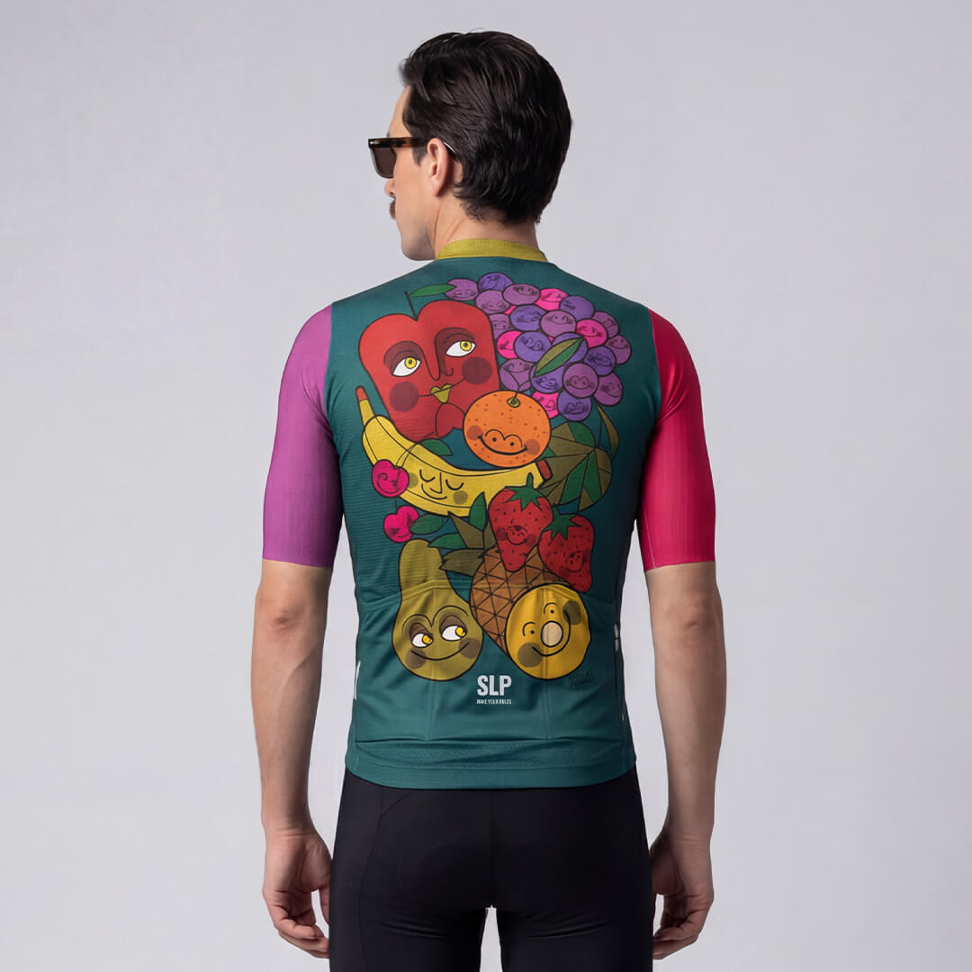 Maillot Manga Corta Slopline Piuma - Vinil Tutti Frutti