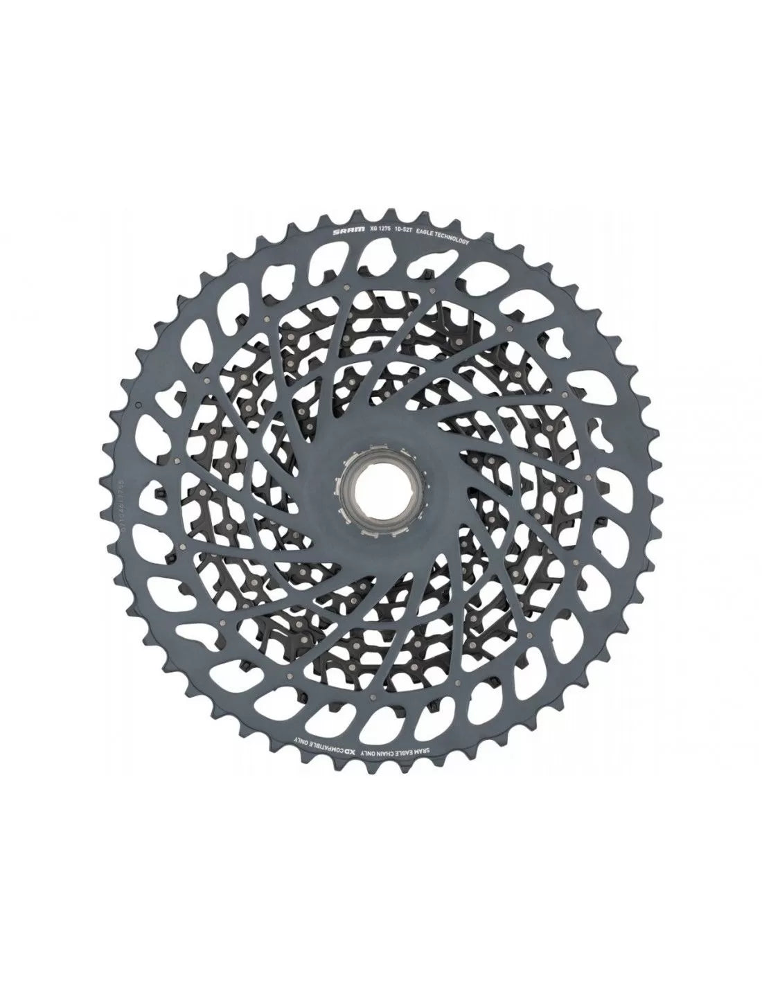 Piñón Sram GX 12v, 10-52T, núcleo XD, negro