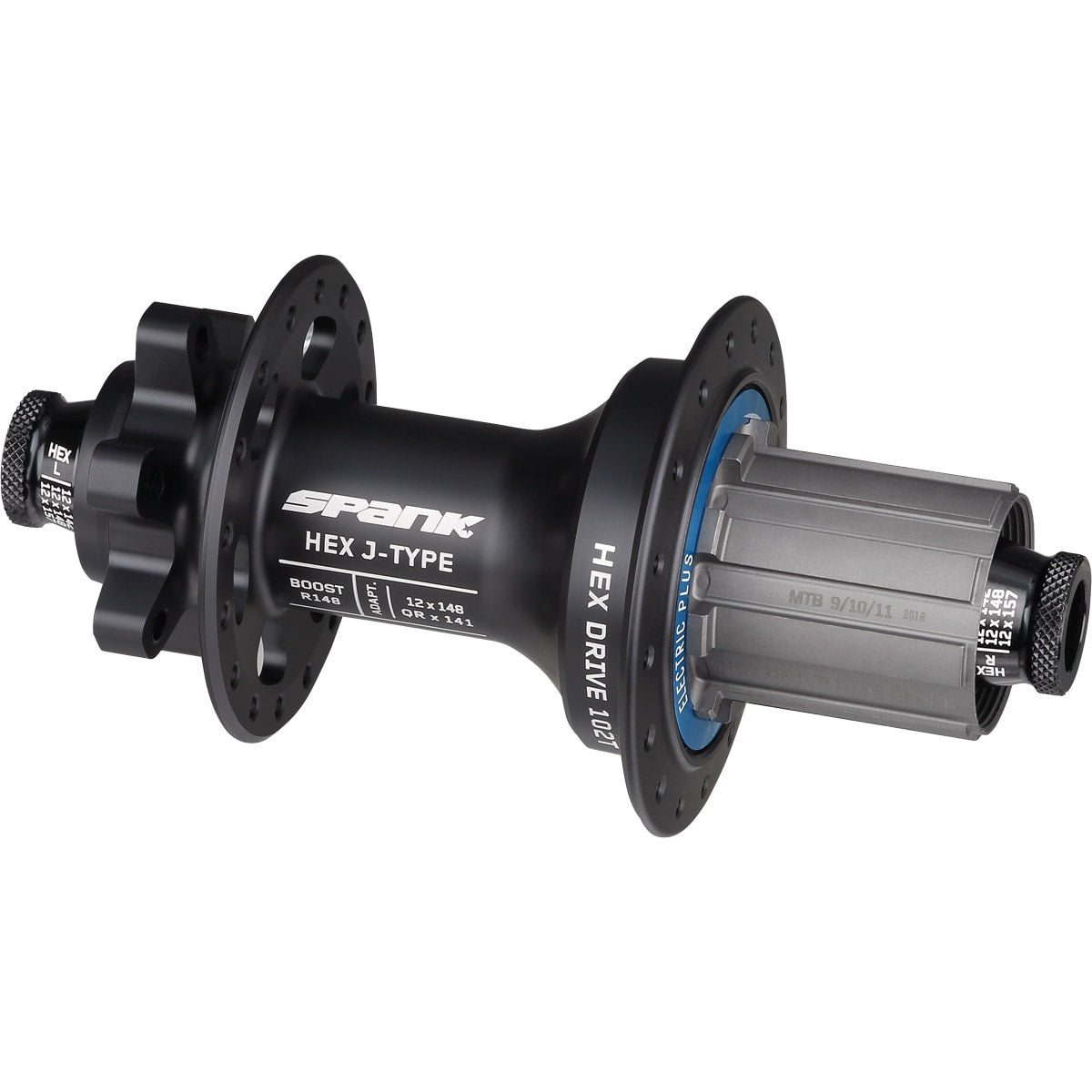 Maza Spank Trasera HEX J-TYPE Boost R148 HG E-Plus Hub