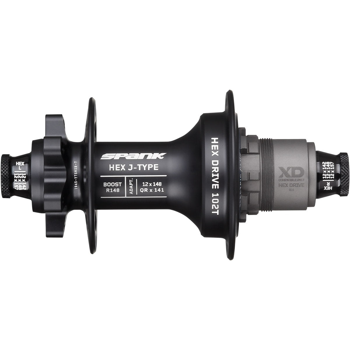 Maza SPANK Trasera HEXDRIVE 102T JType R150/157