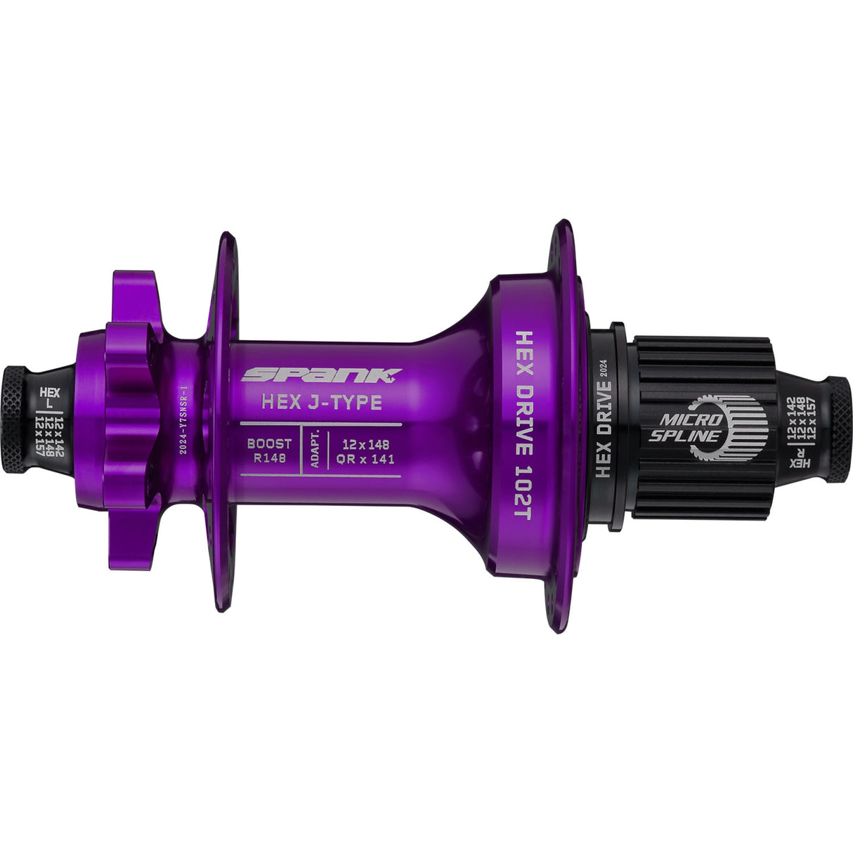Maza Spank Trasera HEX J-TYPE Boost R148 HG E-Plus Hub