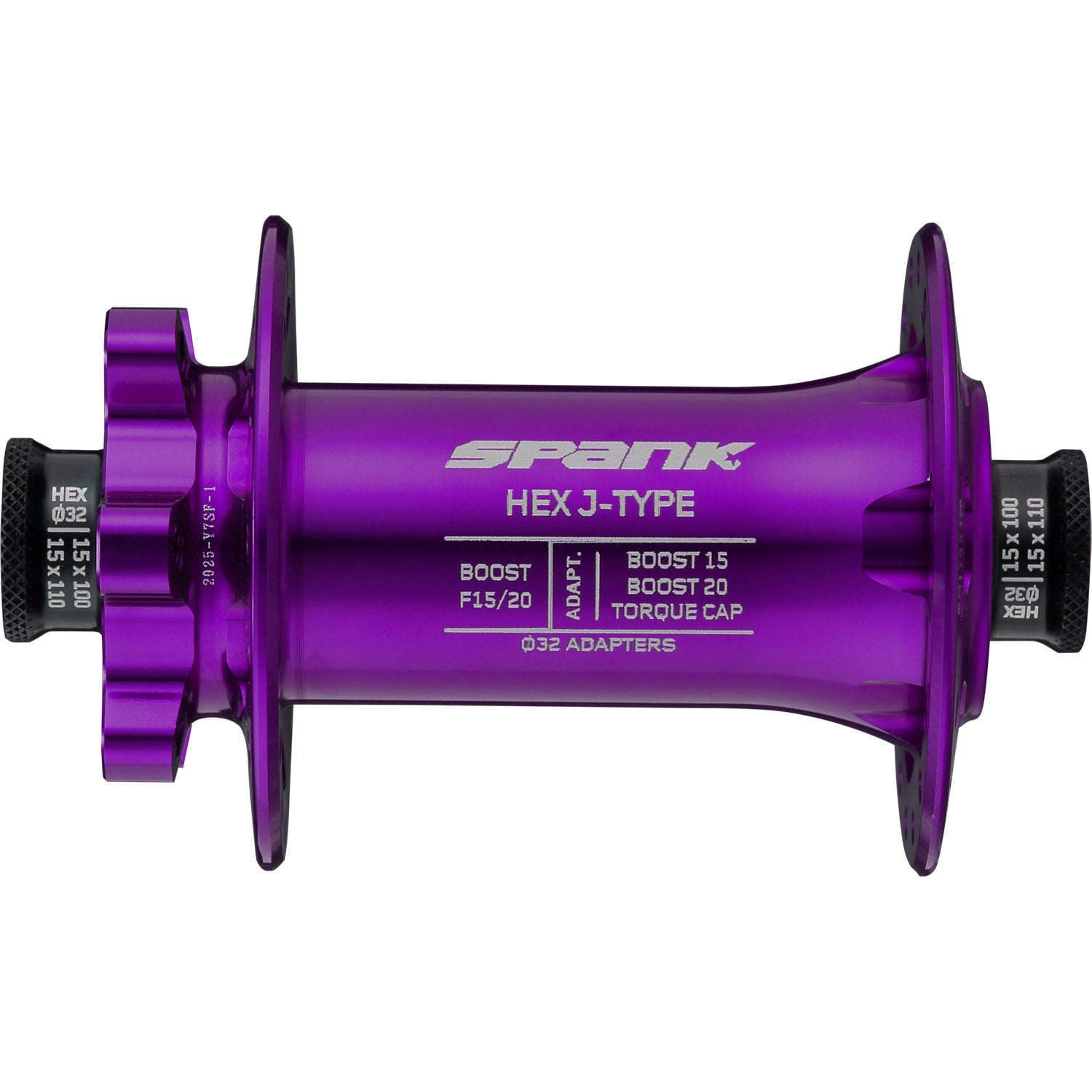 Maza delantera SPANK HEX J-TYPE Boost F15/20 32H Hub