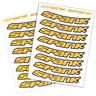 Kit DE CALCOMANÍAS PARA LLANTAS SPANK