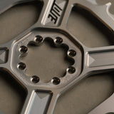 Plato Title CR1 8-Bolt de aluminio 7075 T6