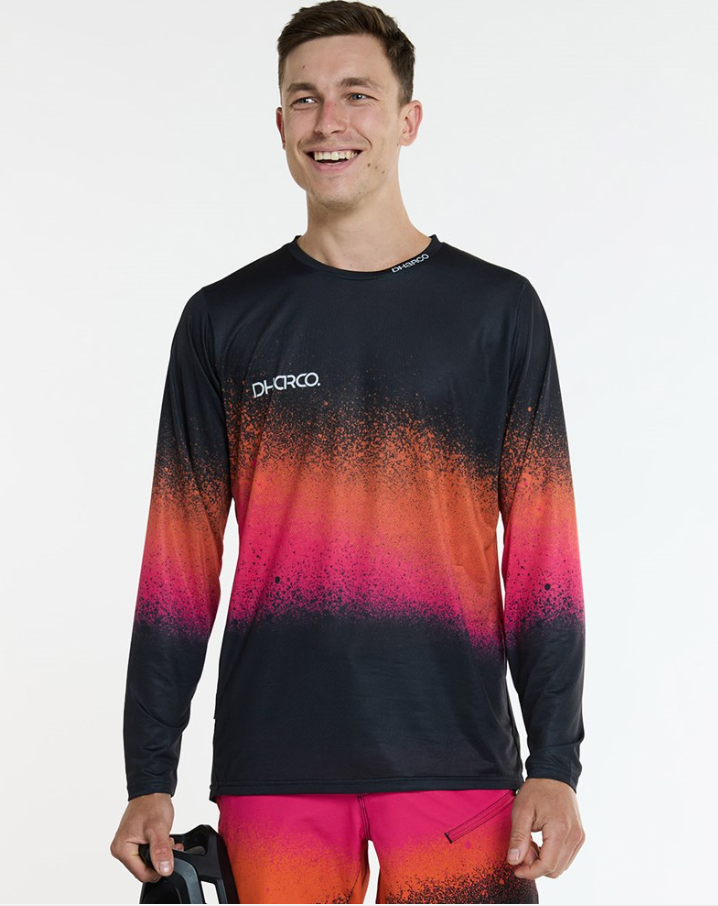 Mens Race Jersey | Black Snake