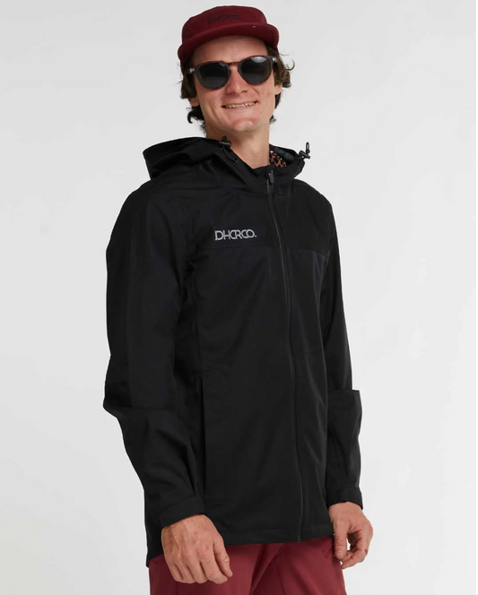 Mens Rain Jacket | Black