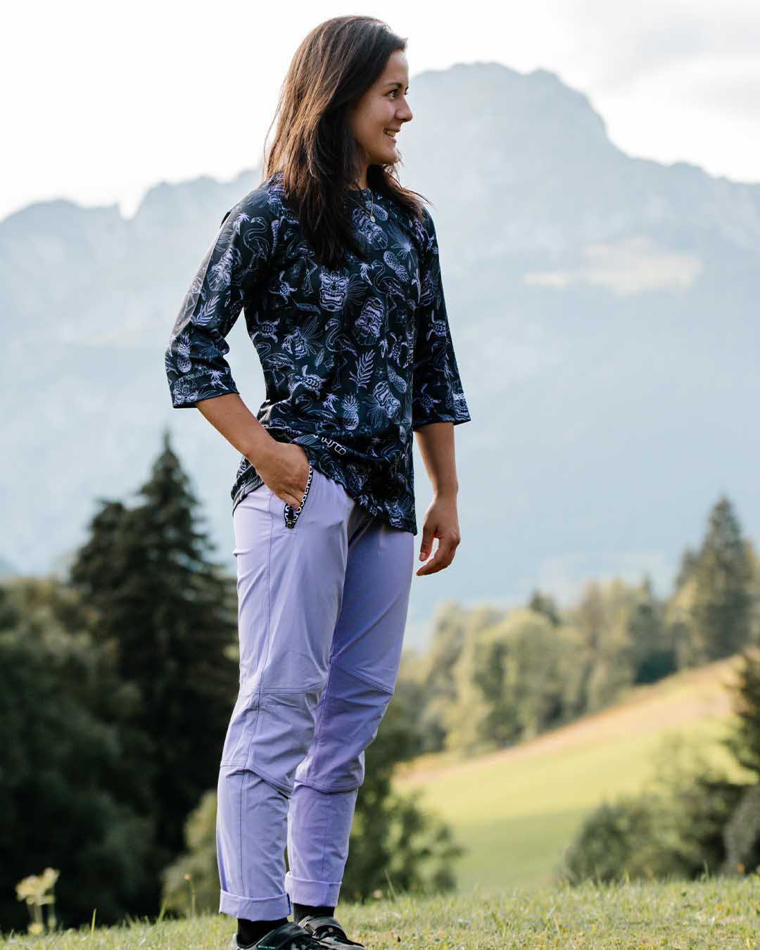 WOMENS GRAVITY PANTS | PURPLE HAZE