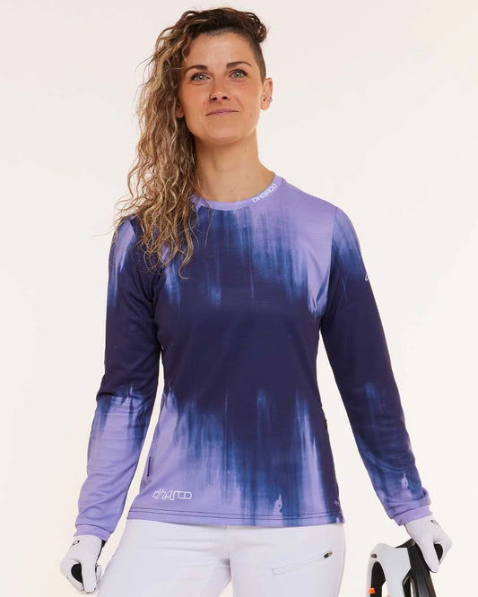 WOMENS GRAVITY JERSEY | PURPLE RAIN