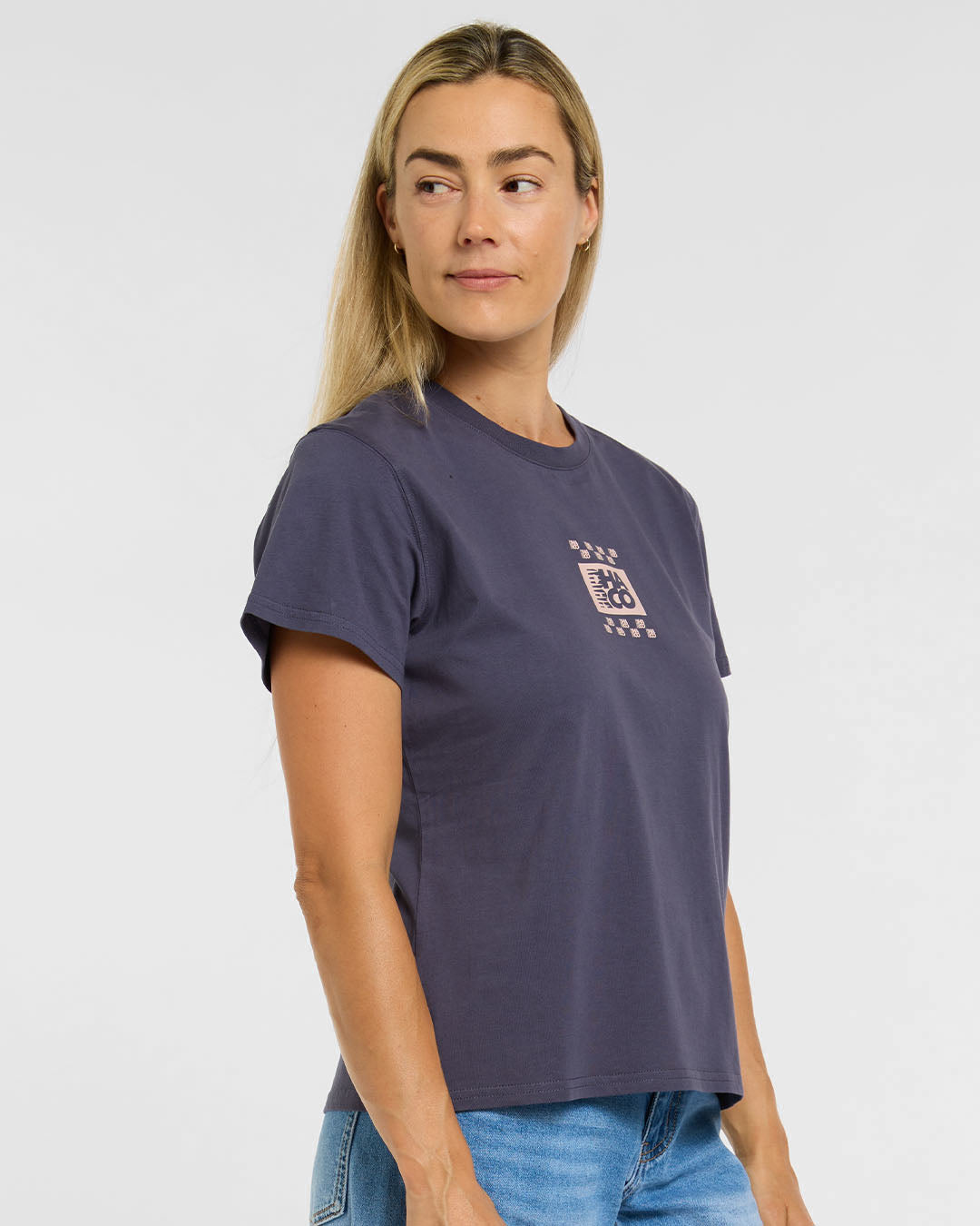 Camiseta de algodón para mujer | Checkmate