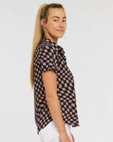 Camisa de fiesta tecnológica para mujer | Marca por favor