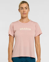 Camiseta técnica para mujer | Rosa empolvado