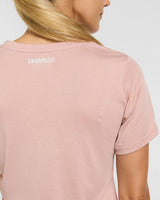 Camiseta técnica para mujer | Rosa empolvado