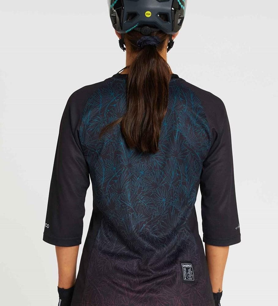 Womens 3/4 Sleeve Jersey | Tropical Fade