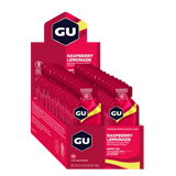 GU BOX ENERGY GEL, RASPBERRY LEMONADE