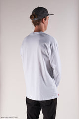 Polera manga larga TITLE - Blanca