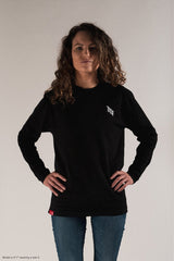 Polera manga larga TITLE - Negra