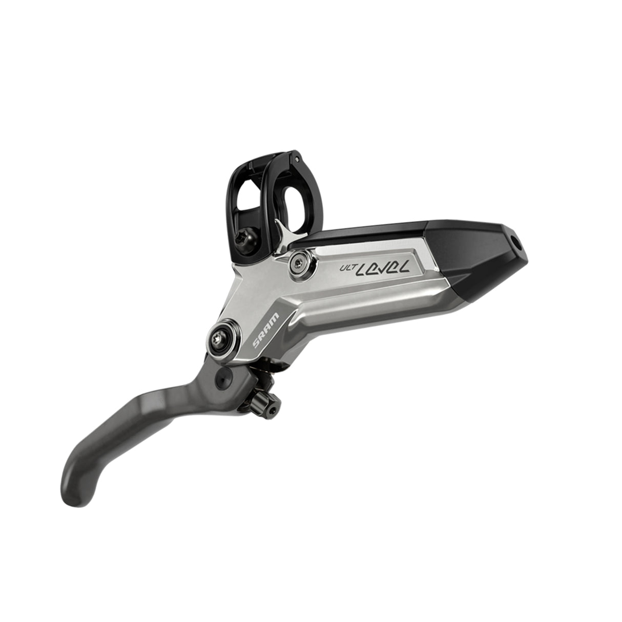 Freno Trasero Sram LEVEL Ultimate | Pistón + Manilla Carbono | 2000mm | Plateado