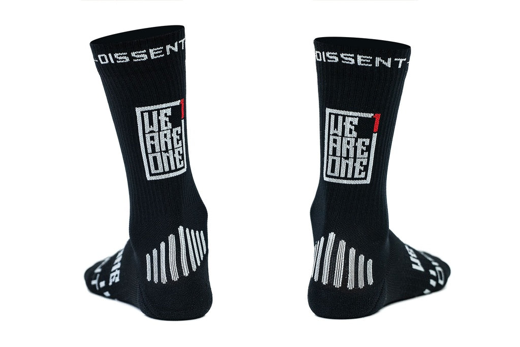 We are One WR1 X DISSENT Performance Socks