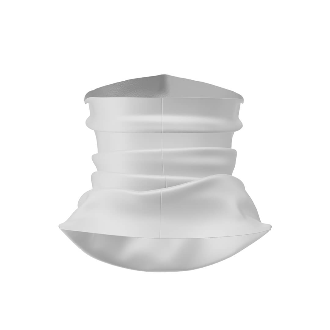 Cuellera Slopline Airflow Warm - Blanco - espalda