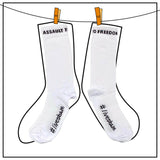 Calcetines Slopline Sbam Assault to Freedom - Blanco
