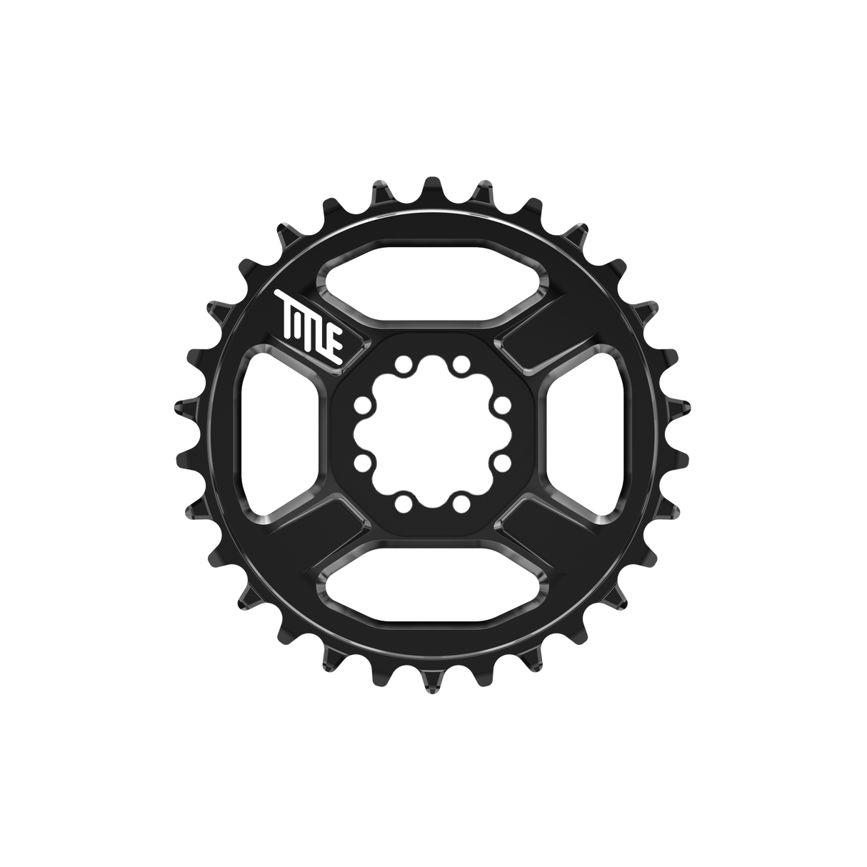 Plato Title CR1 8-Bolt de aluminio 7075 T6