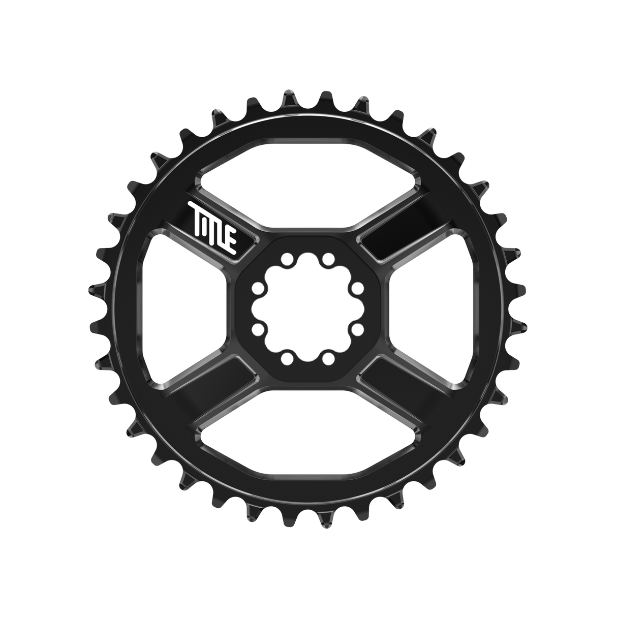 Plato Title CR1 8-Bolt de aluminio 7075 T6