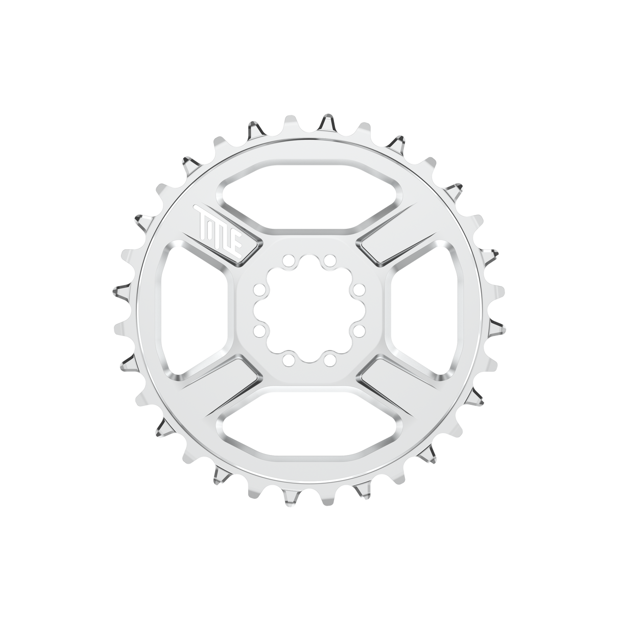 Plato Title CR1 8-Bolt de aluminio 7075 T6