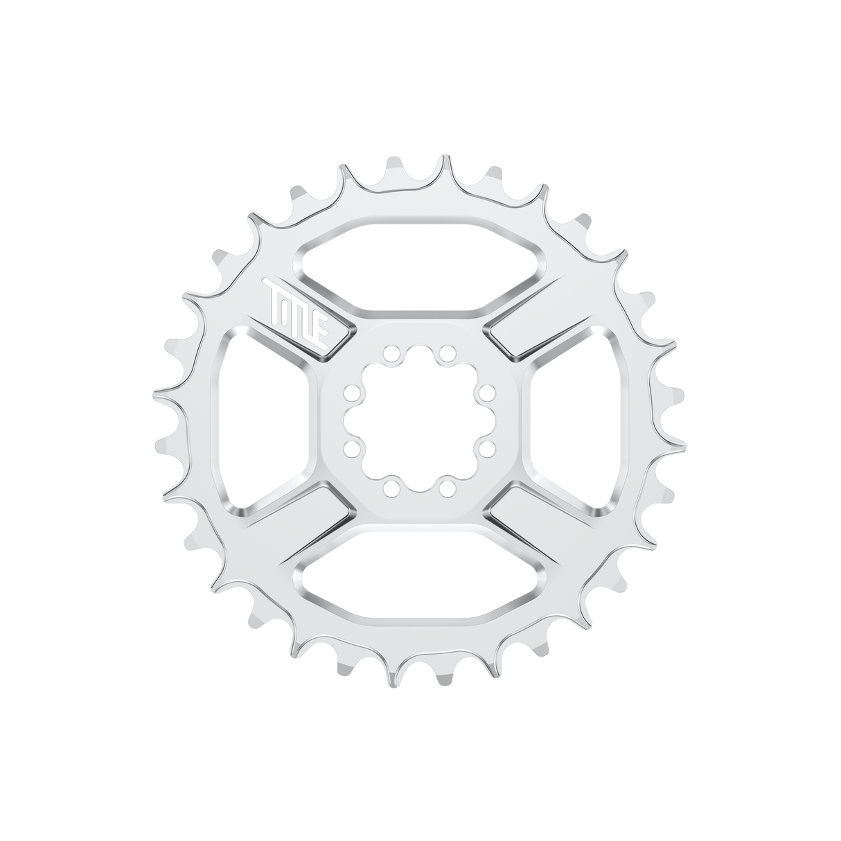 Plato Title CR1 8-Bolt de aluminio 7075 T6